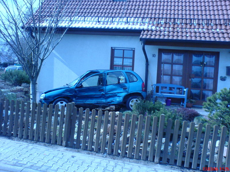 Opel Corsa auf Abwegen