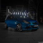 Opel Corsa D OPC bei Nacht 3