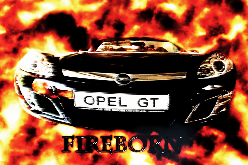 Opel GT, born of fire