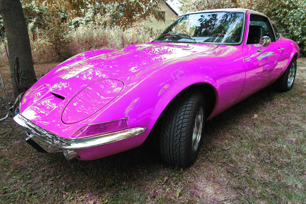 OPEL GT pink