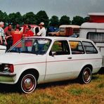 Opel Kadett C Caravan mit Caravan