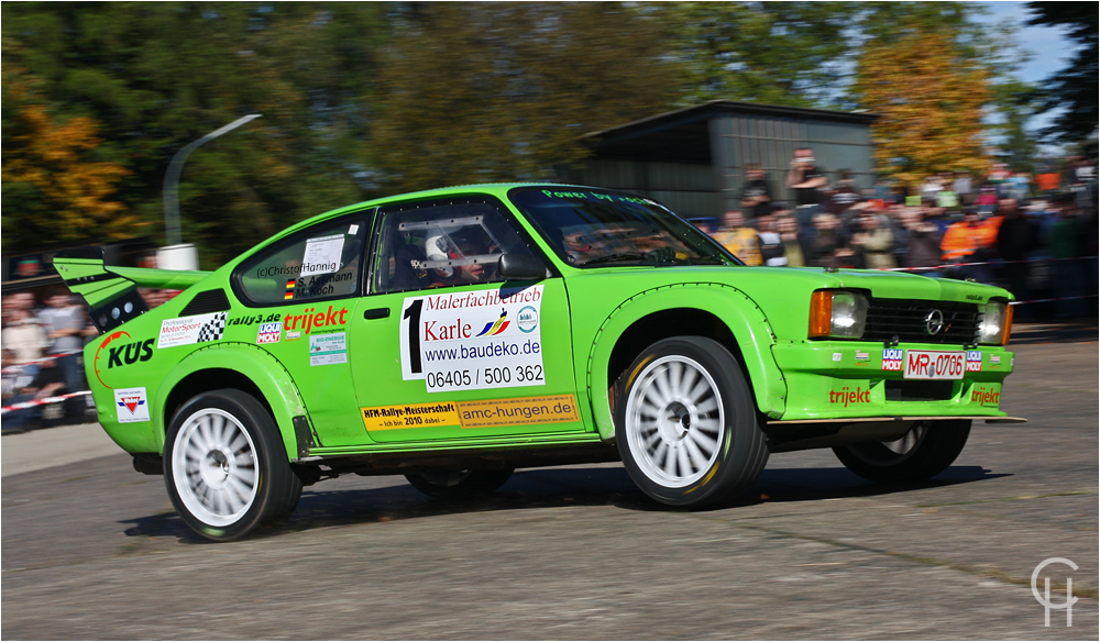 Opel Kadett C Coupe Gruppe H - Rallye Bad Emstal 2010