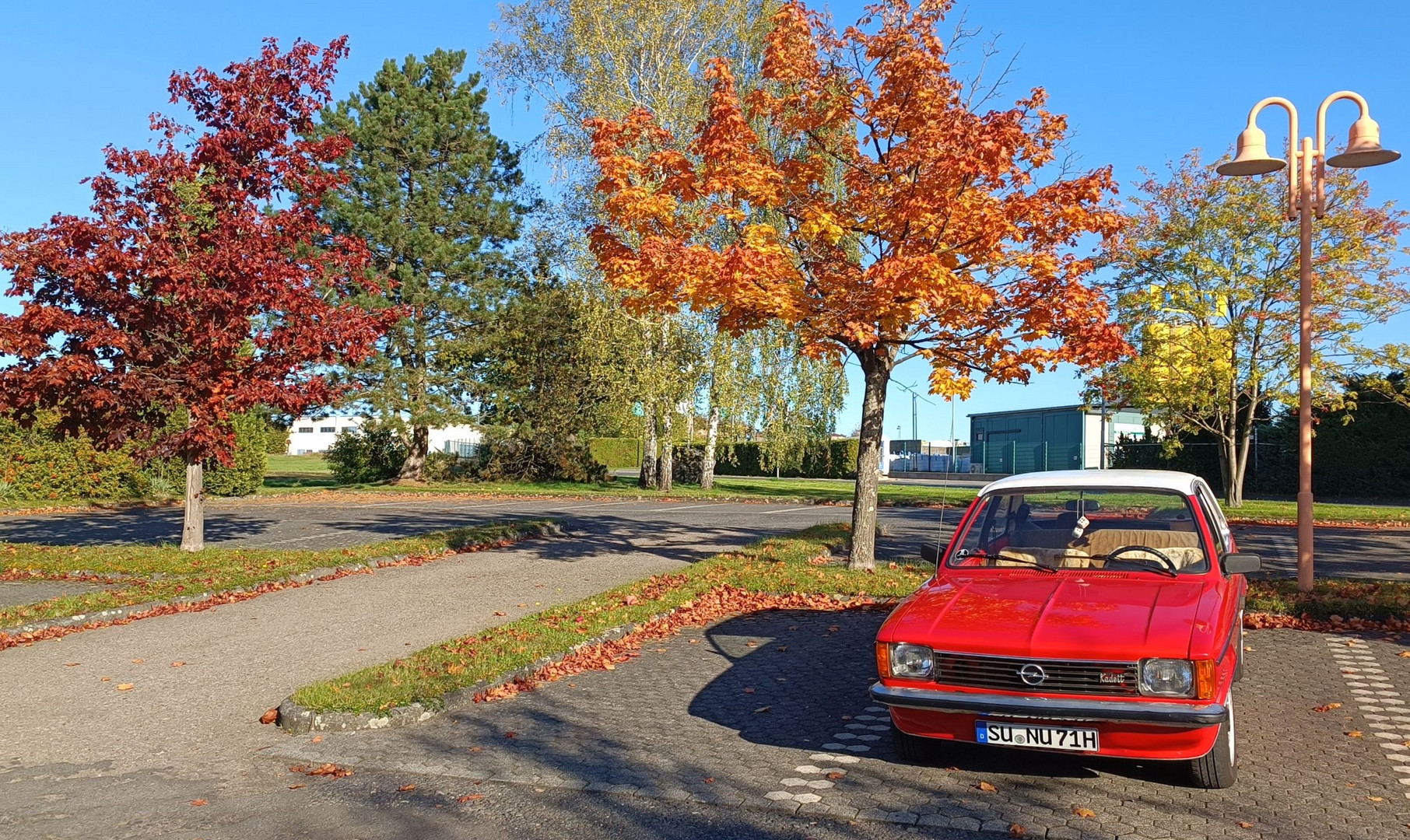 Opel Kadett C Herbstimpressionen aus dem Westerwald