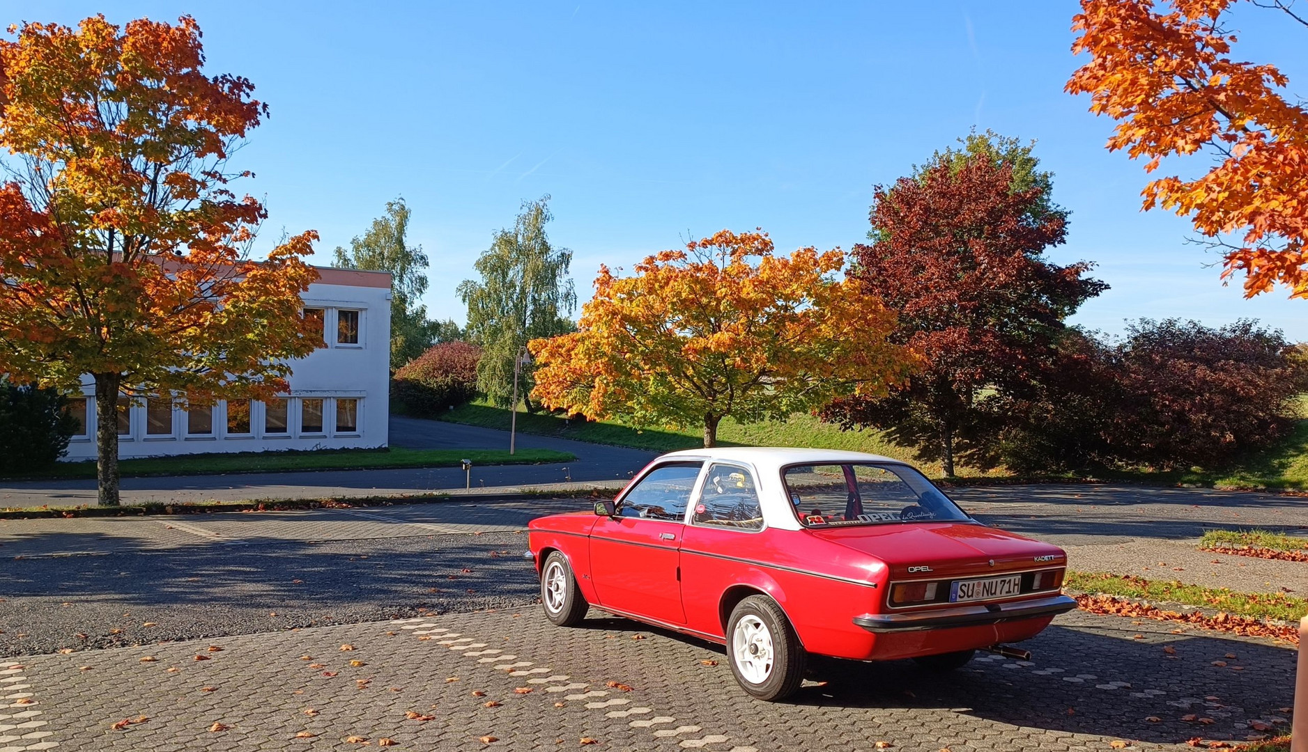 Opel Kadett C Herbstimpressionen aus dem Westerwald