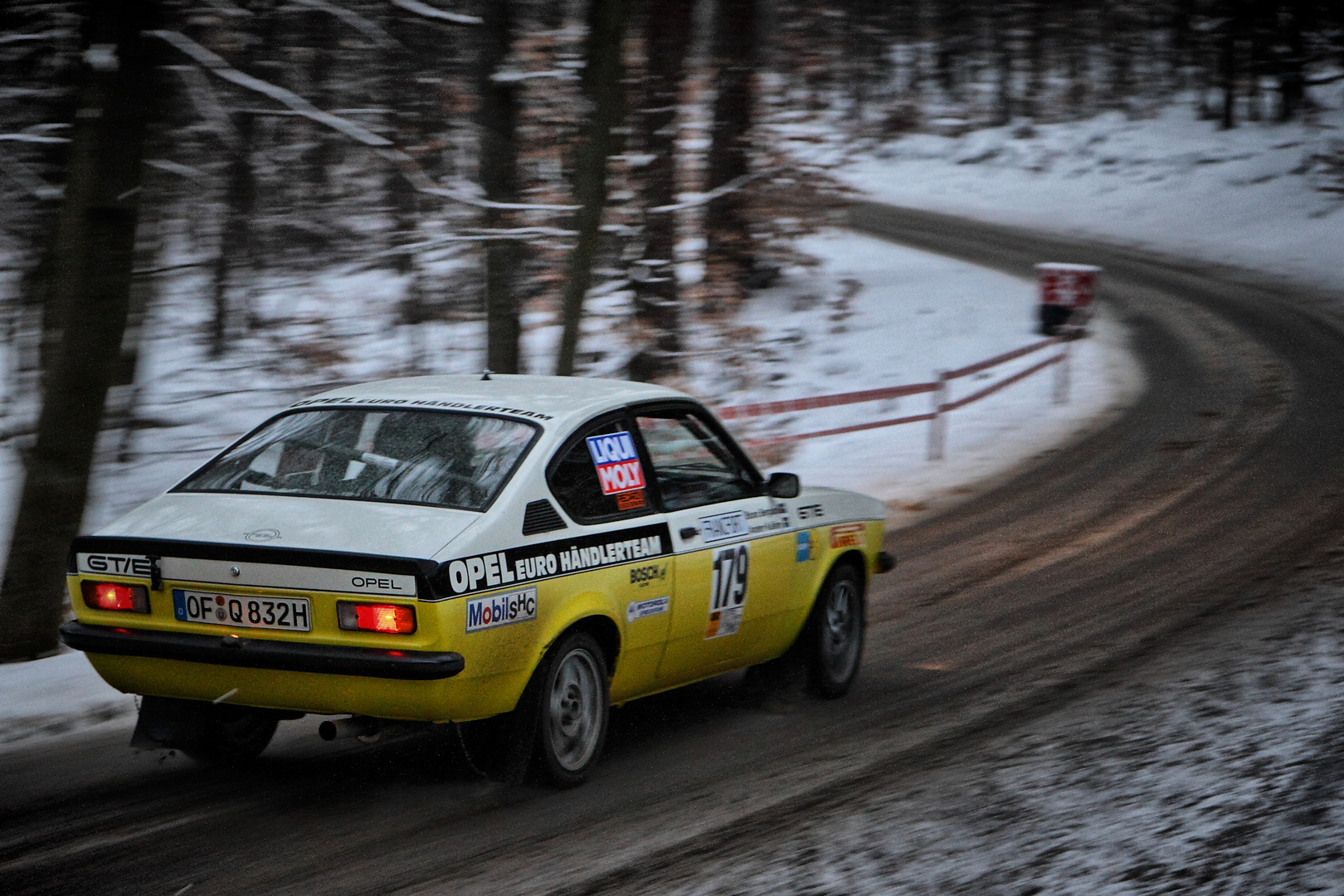 Opel Kadett GT/E bei Rallye SÜW 2013