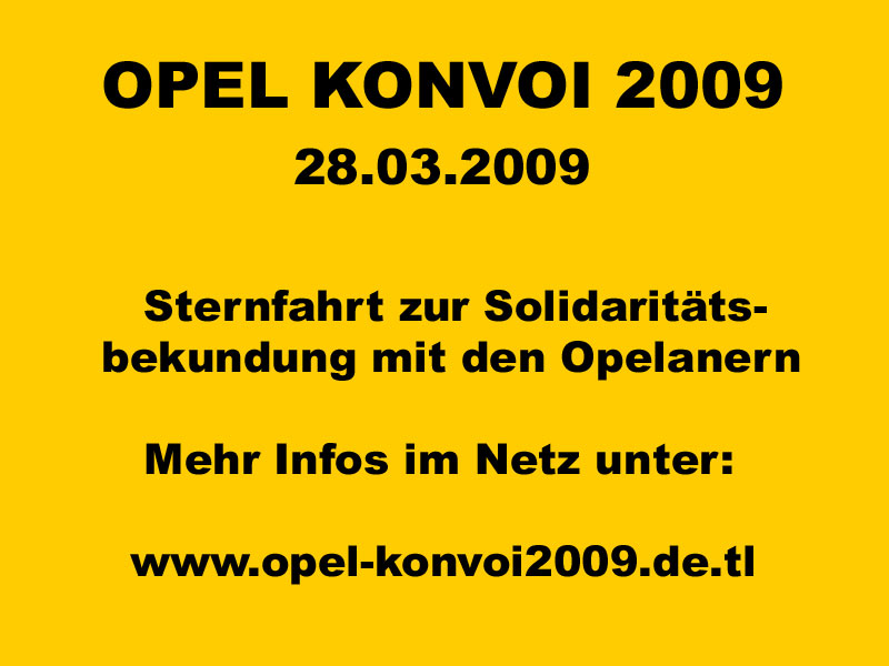 Opel Konvoi 2009