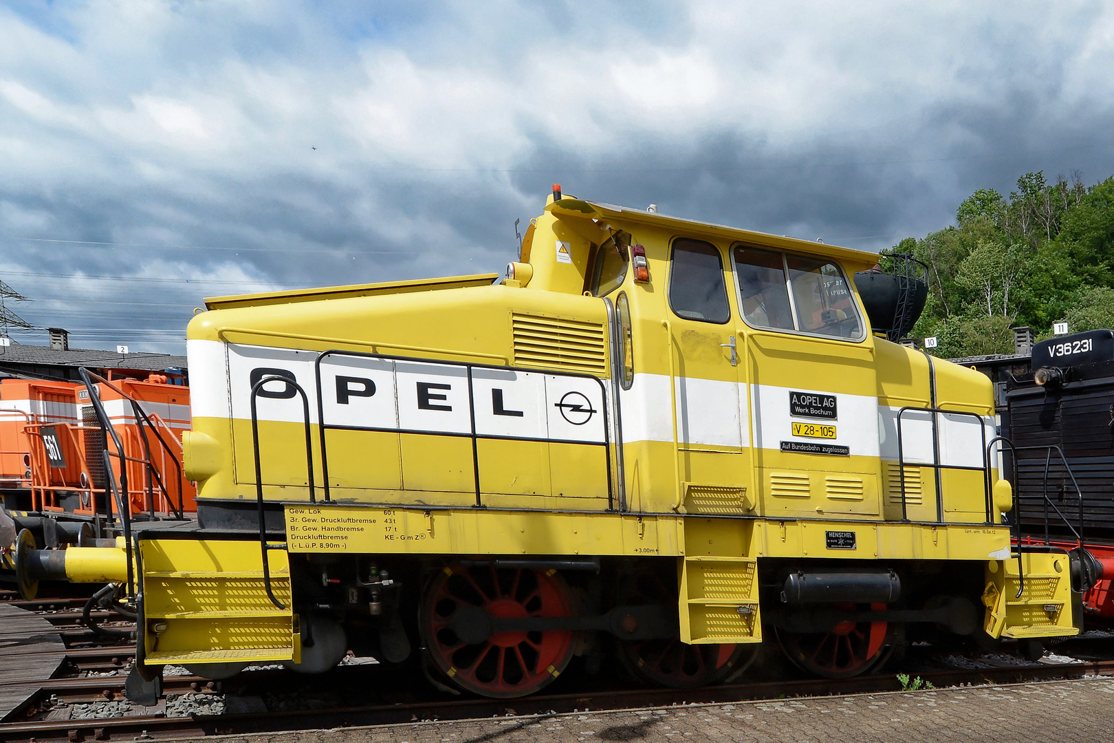 Opel-Lok Henschel DHG 500 C