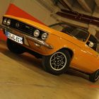 Opel Manta A in Tiefgarage