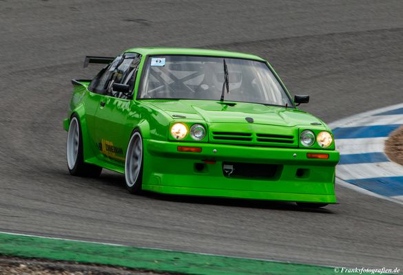 Opel Manta GSI/B, Zimmermann - DSK Hardy Michael am Hockenheimring 