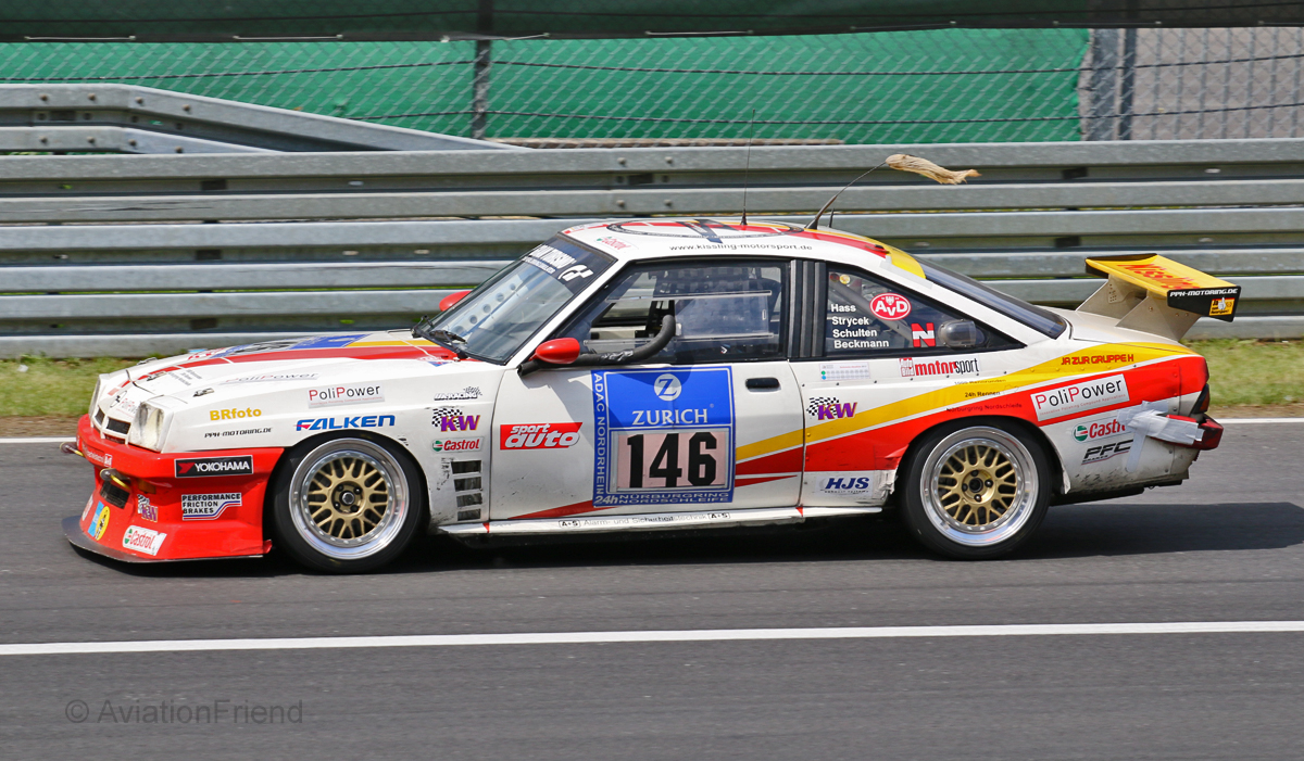 Opel Manta vom Team Kissling Motorsport