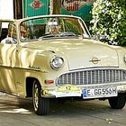 Opel Olympia Rekord Cabriolimousine des Jahrganges 1956.