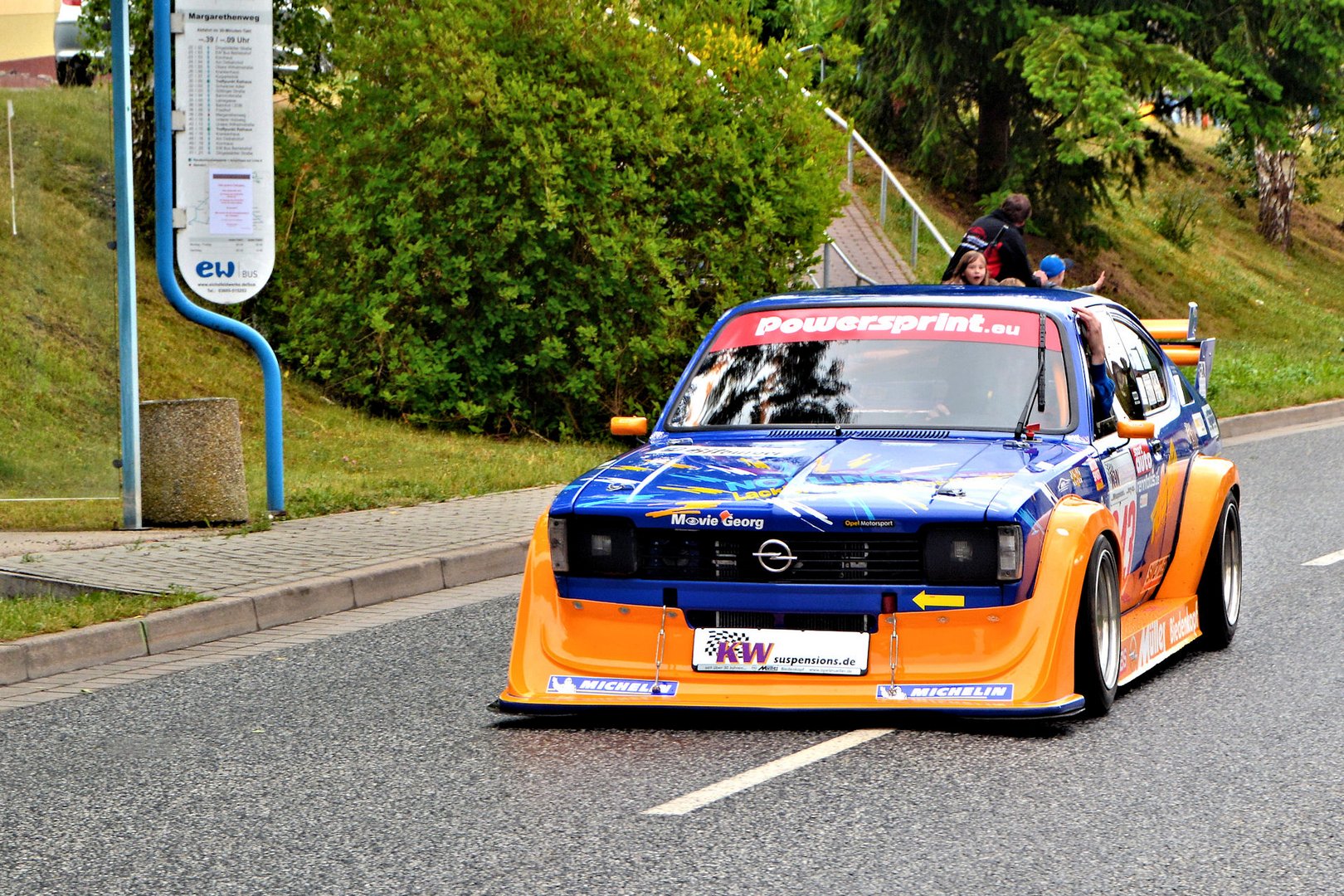 Opel-Power beim diesjährigen Iberg-Bergrennen in Heilbad Heiligenstadt