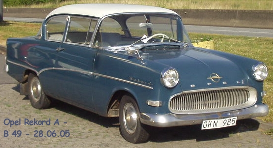 Opel Rekord A