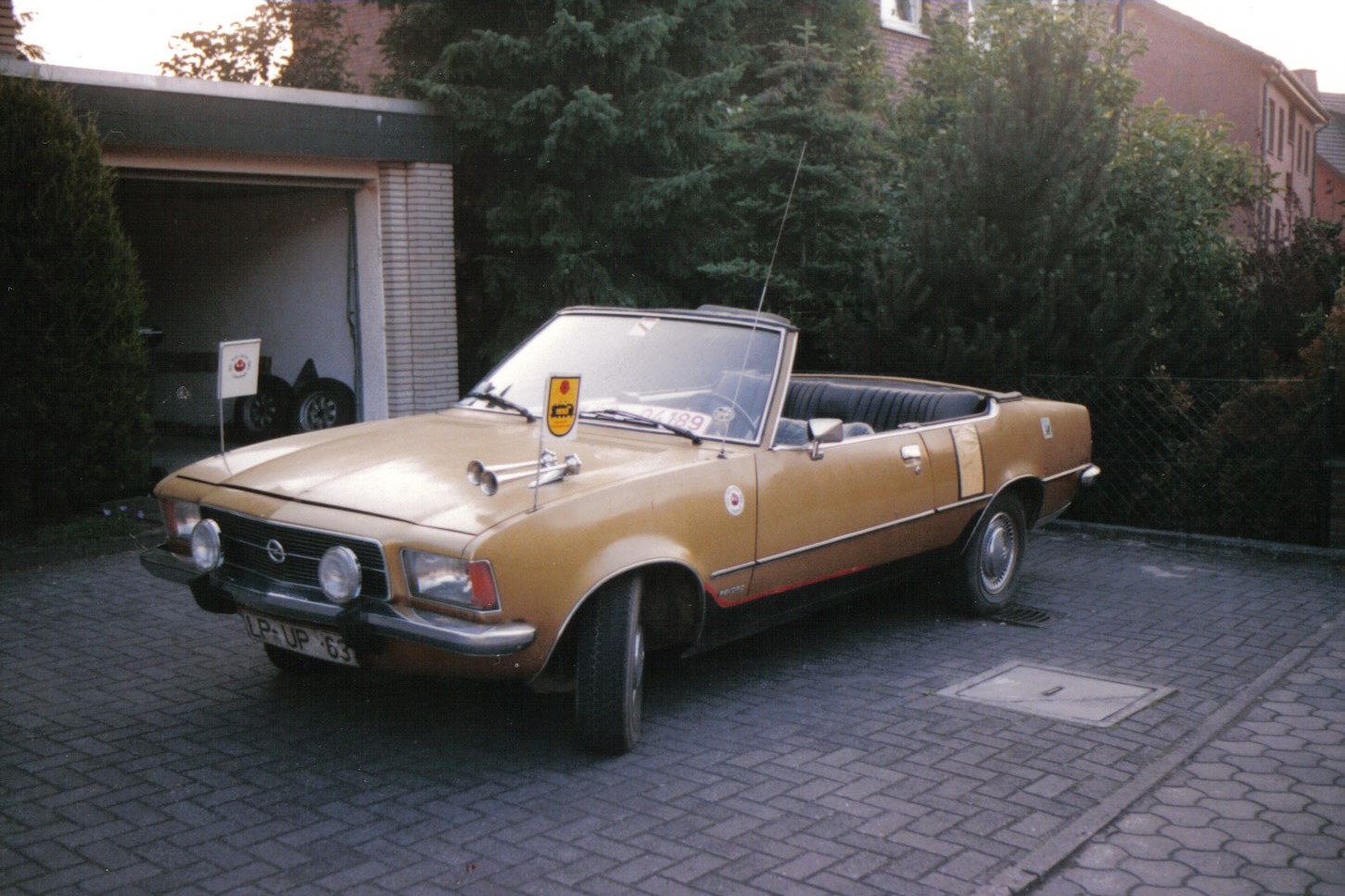 Opel Rekord D Cabrio - Eigenbau