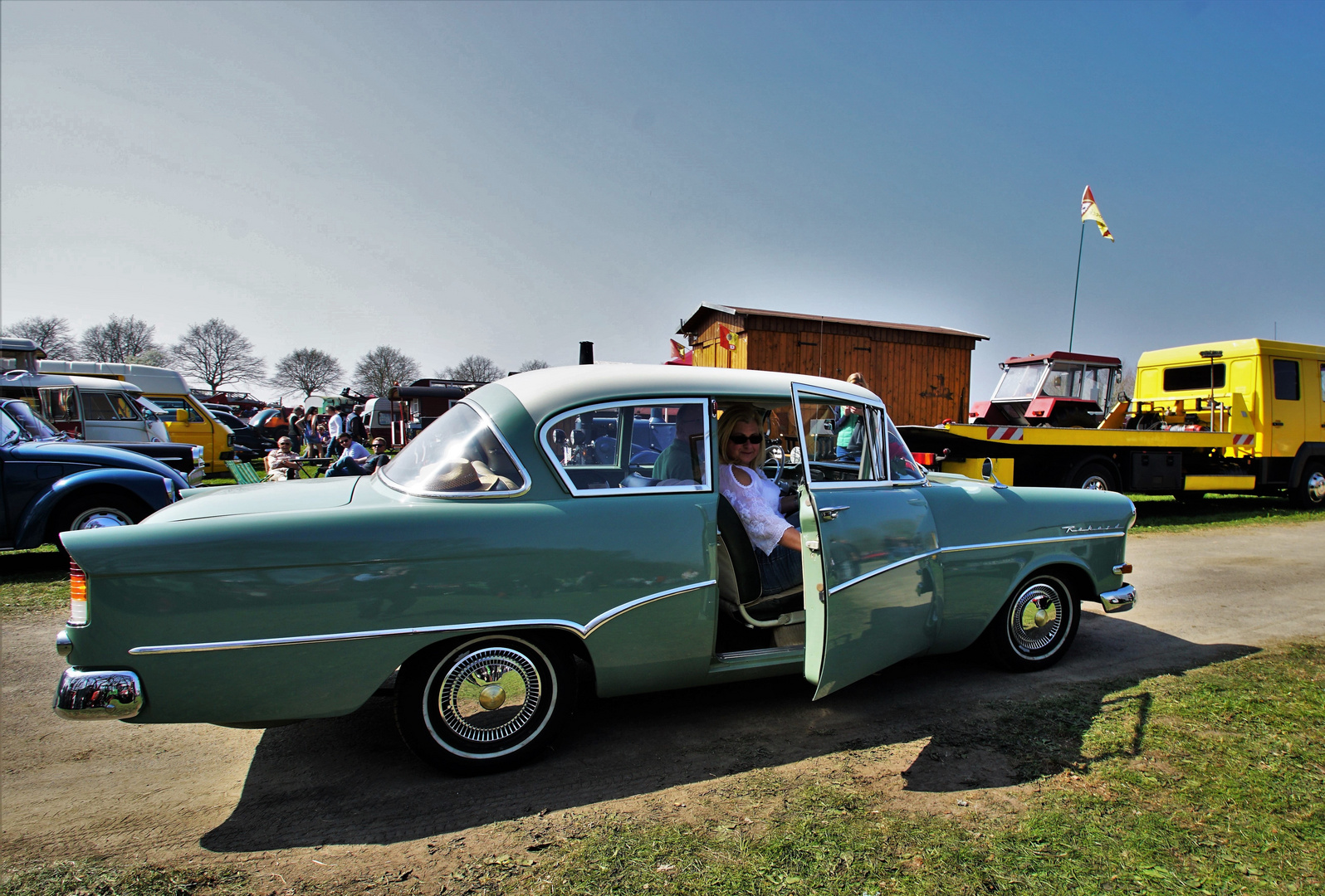 Opel Rekord P 1 - Wie dazumal