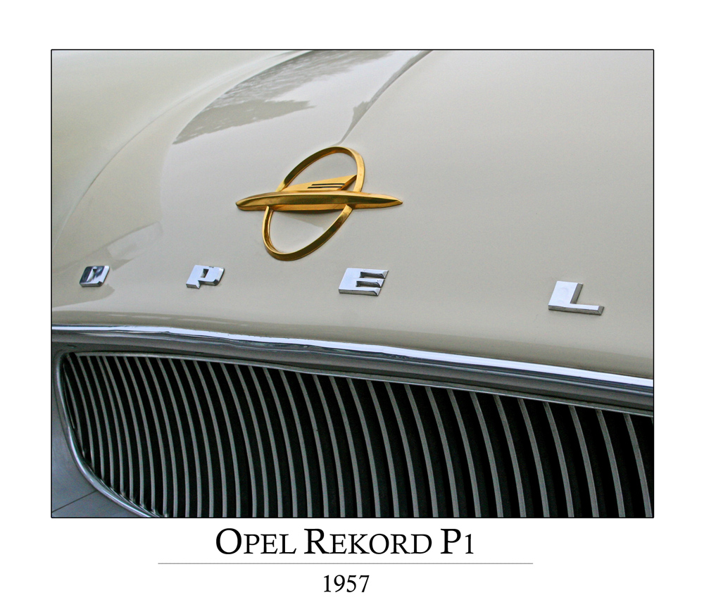 Opel Rekord P1 1957