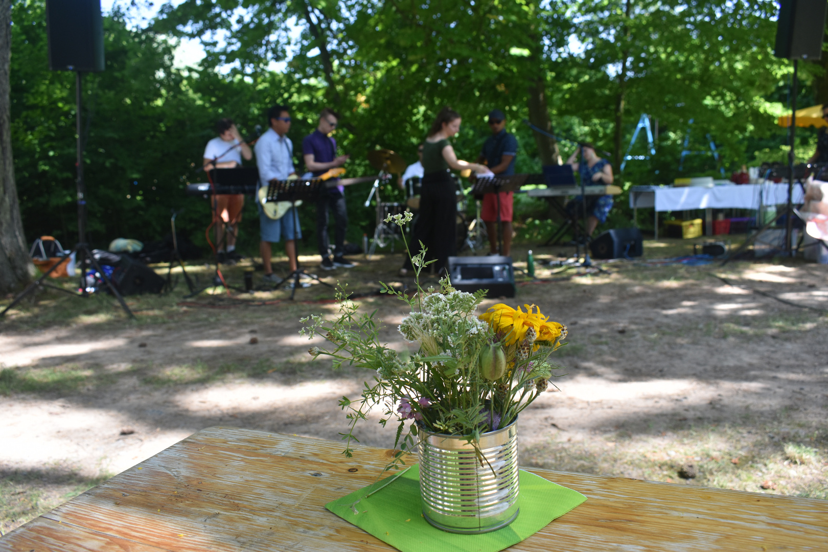 Open Air Gottesdienst / Soundcheck