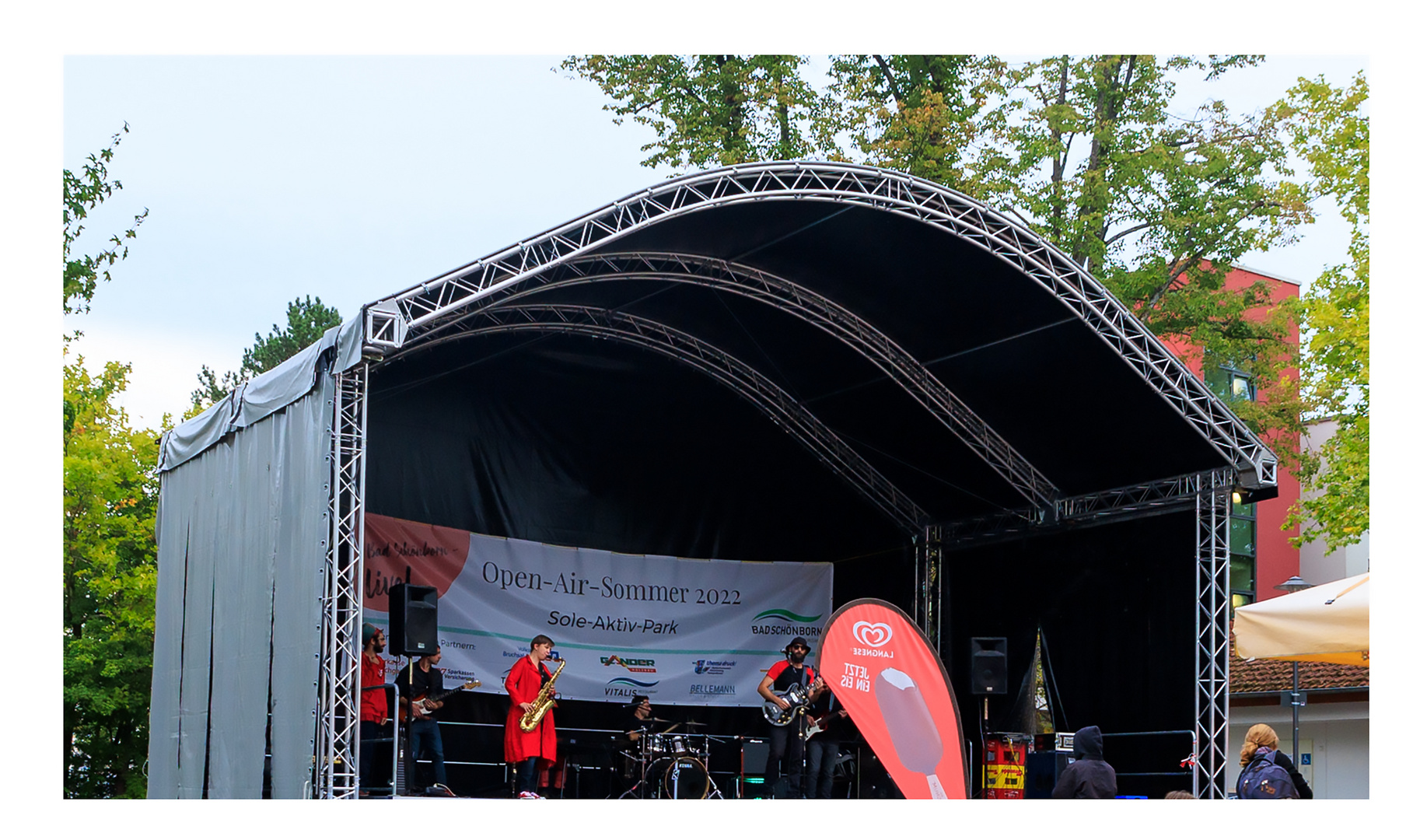 Open Air Konzert im Sole-Aktiv-Park