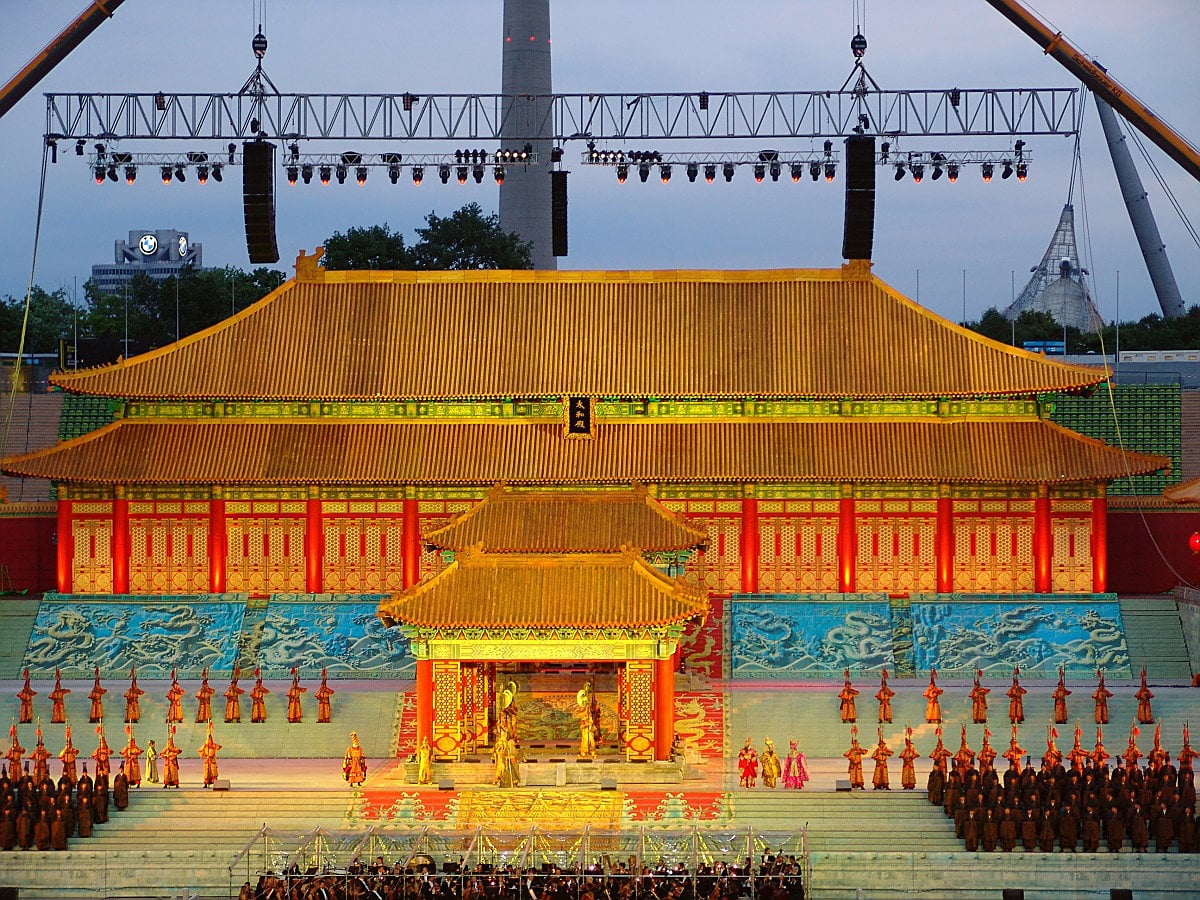 OPEN - AIR - OPER " TURANDOT " Olympiastadion München 25.06.2005