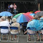 Open- Air Veranstaltungsbesucher sind die Härtesten