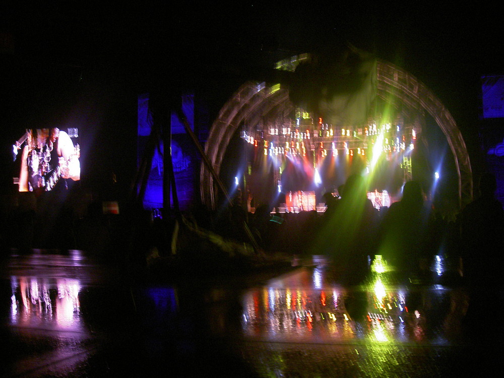 Openair bei Regen