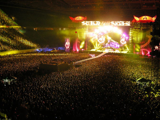 Openair im Leipziger Zentralstadion