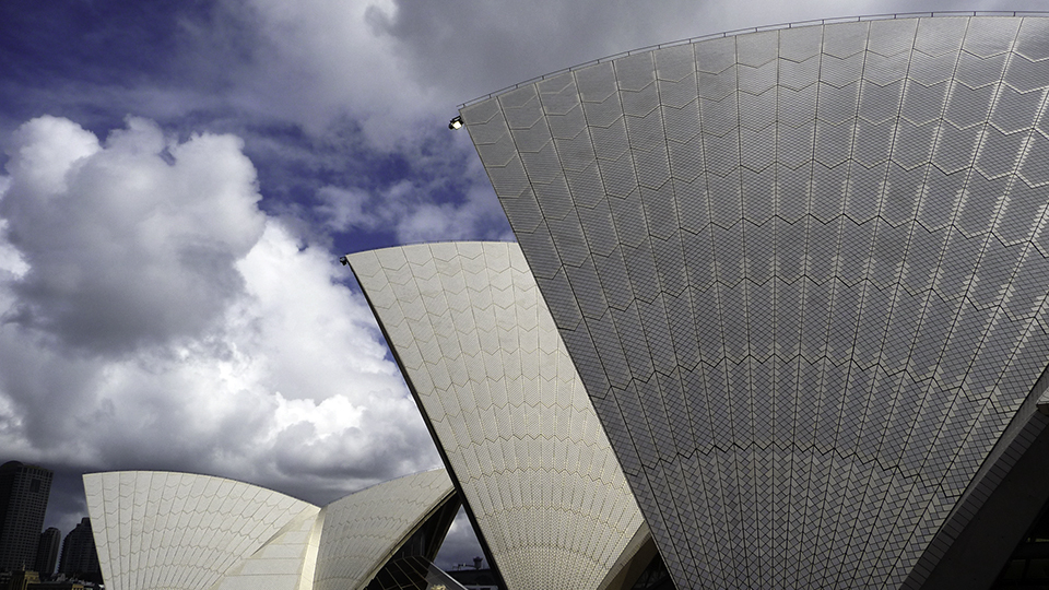 Oper (Detail) in Sydney, New South Wales, Australien