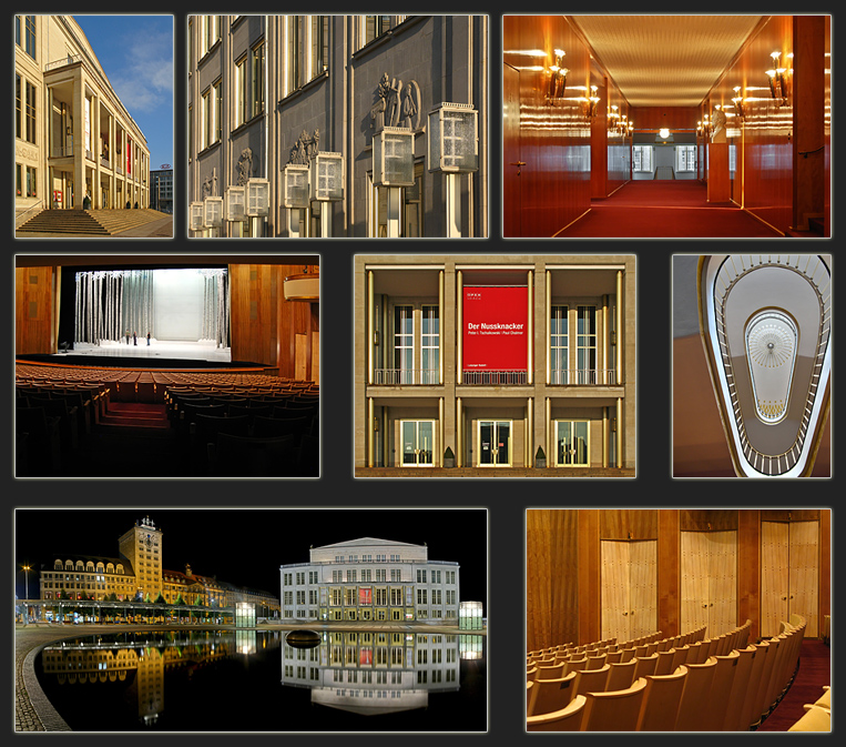 Oper Leipzig Collage