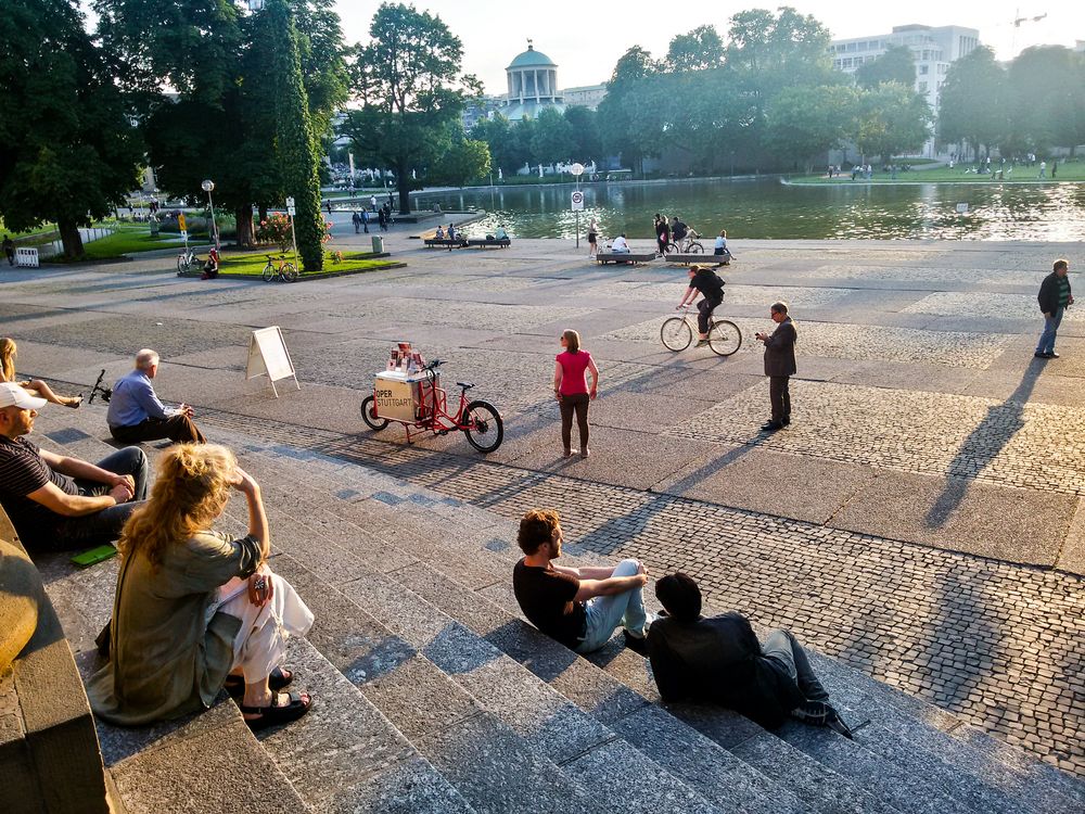 OPER TREPPE Stgt street 