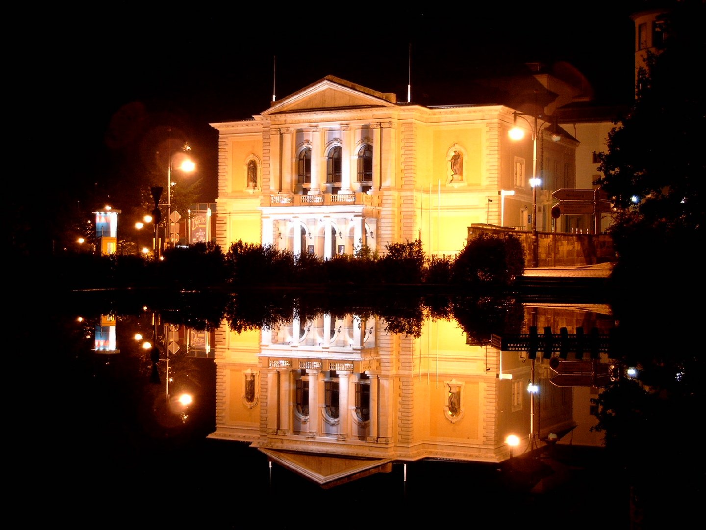 Opera at night