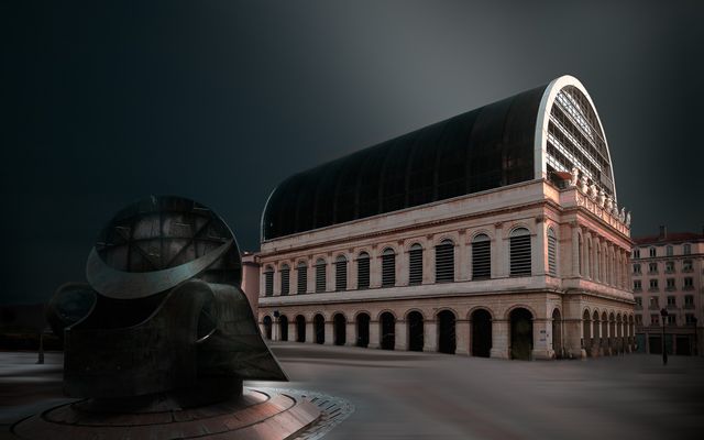 Opéra de Lyon, variante couleur