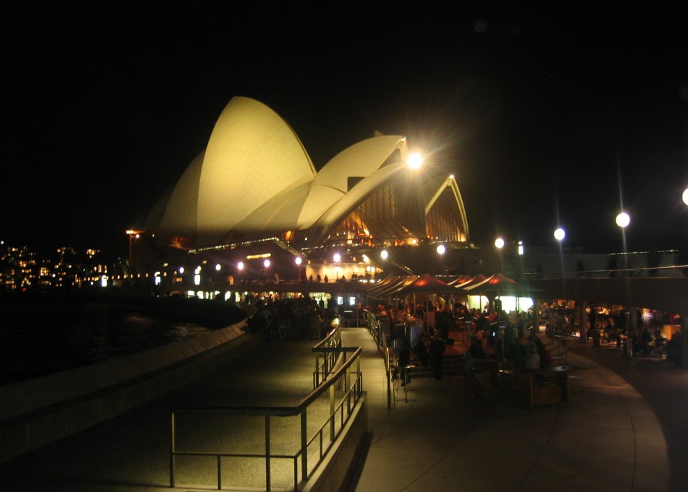 Opera House By Night