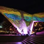 Opera House, Sydney, AUS (als Projektionsfläche)