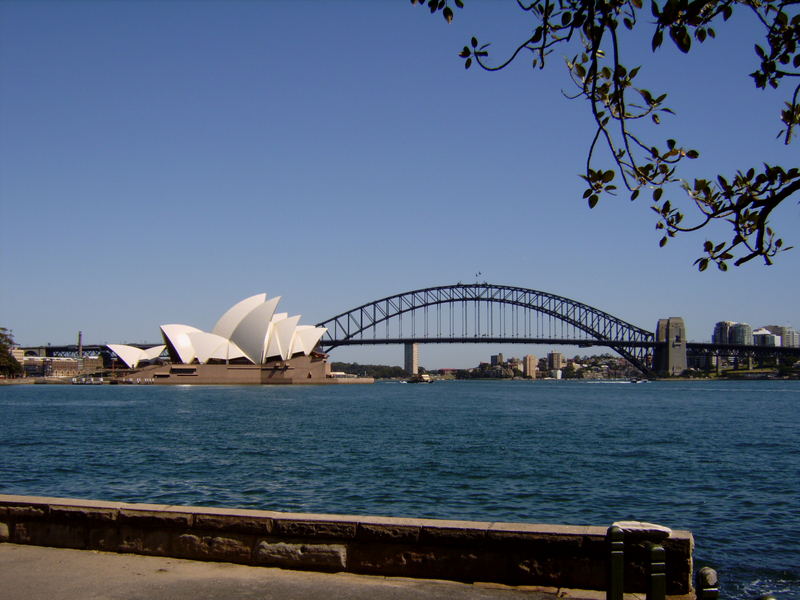 Opera House und Harbour Bridge