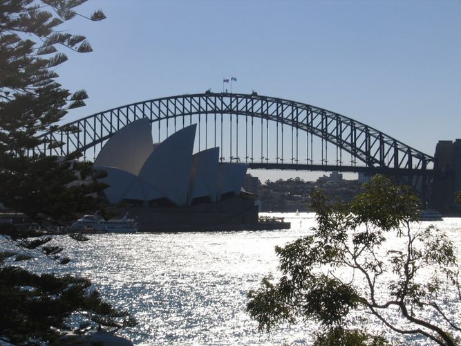 Opera House, View From The Botanic Gardens