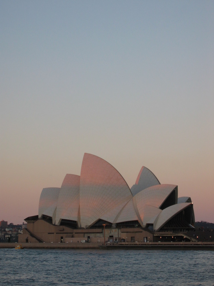 Opera Sydney beim Sonnenuntergang