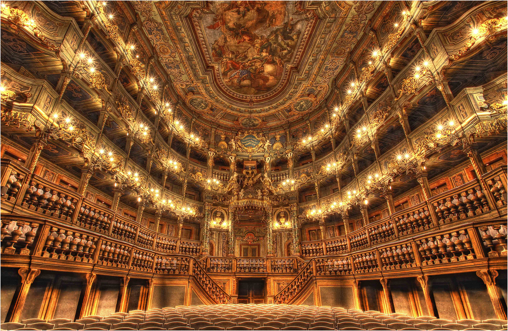 Opernhaus in Bayreuth......