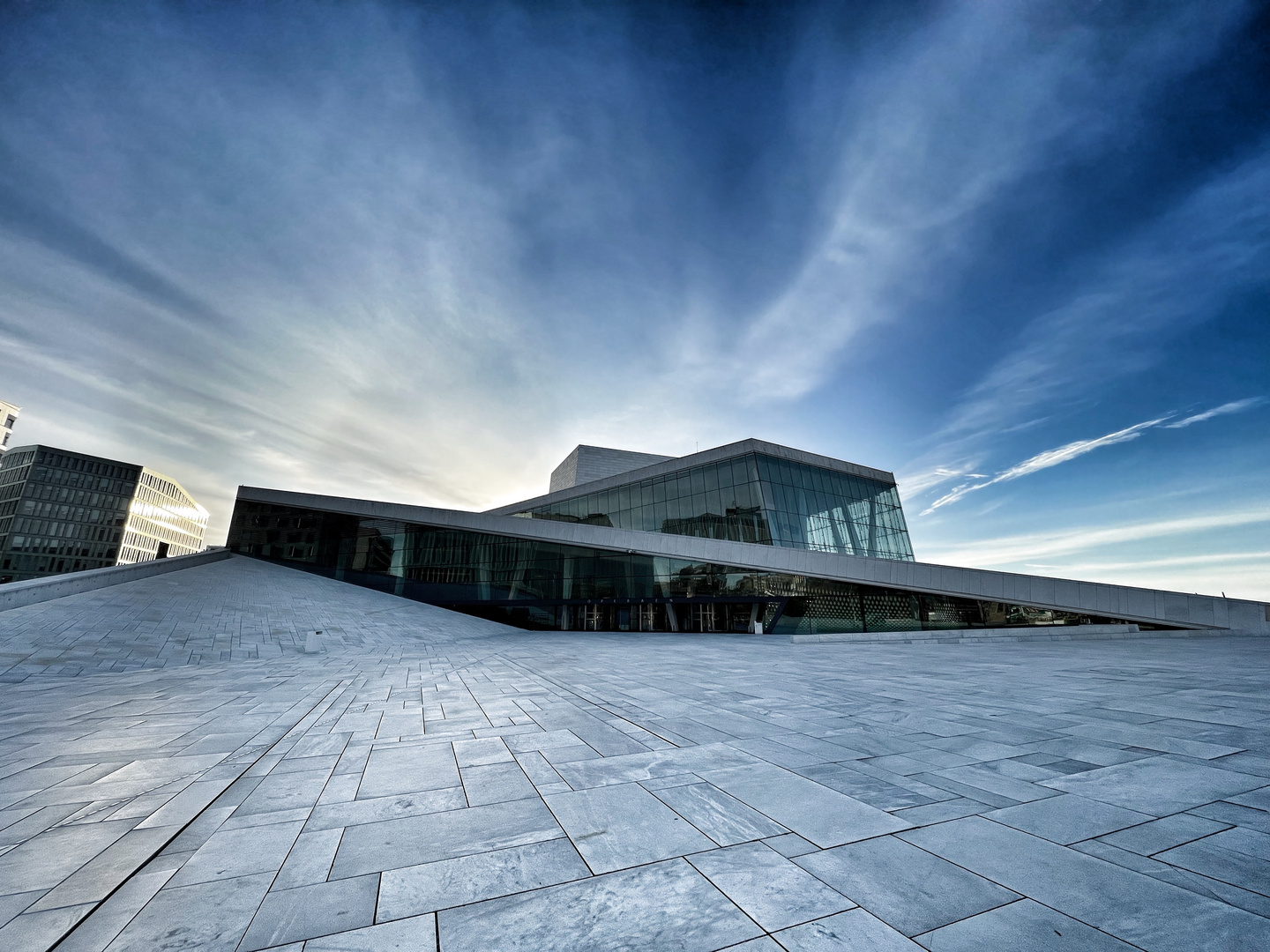 Opernhaus Oslo Dachspaziergang