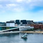 Opernhaus und Munch-Museum Oslo