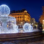 Opernplatz an Weihnachten