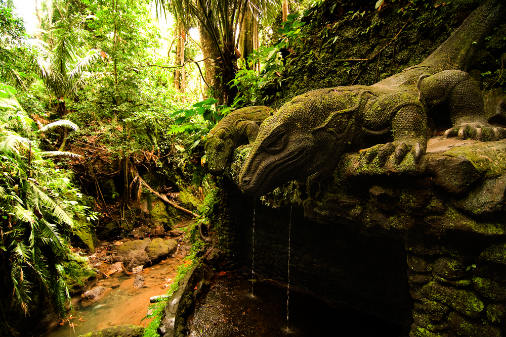 Opferplatz, Monkey Forest, Ubud, Bali