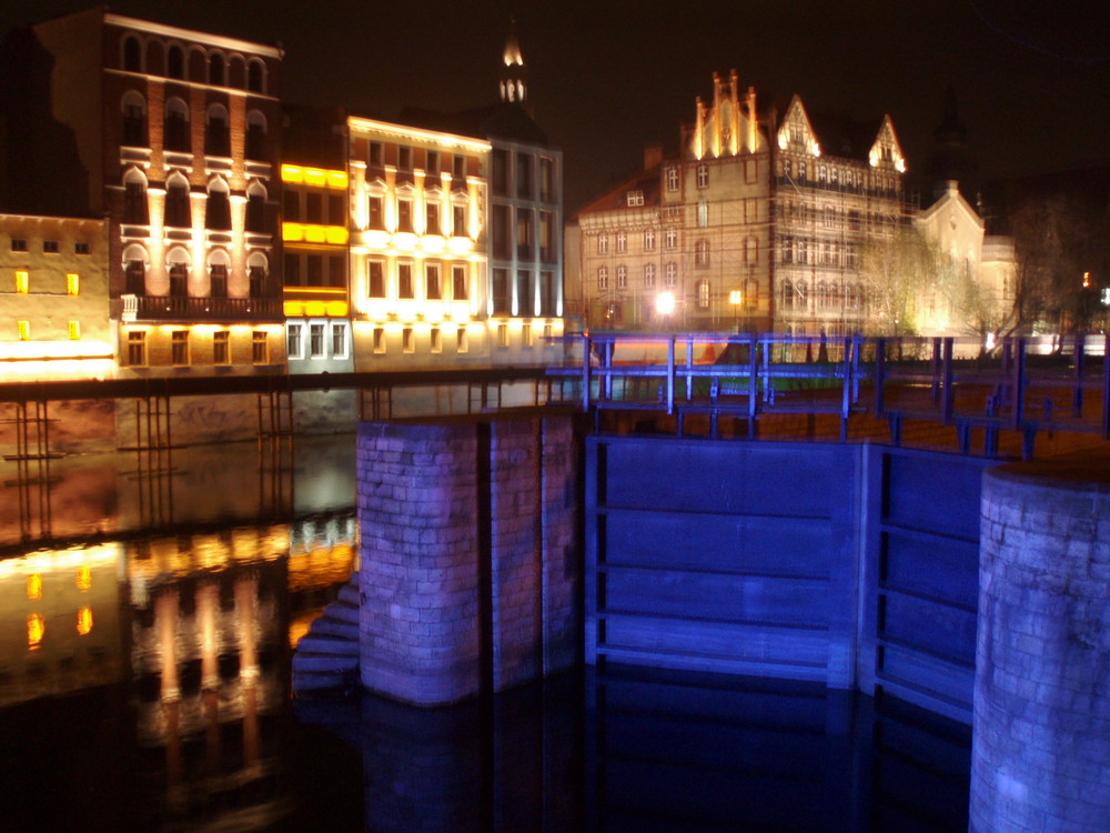 Opole bei Nacht 3