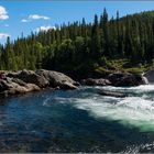 opp over Rjukandefossen