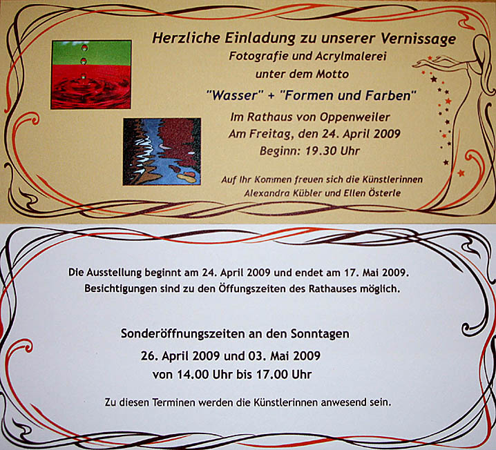 Oppenweiler Rathaus - Vernissage