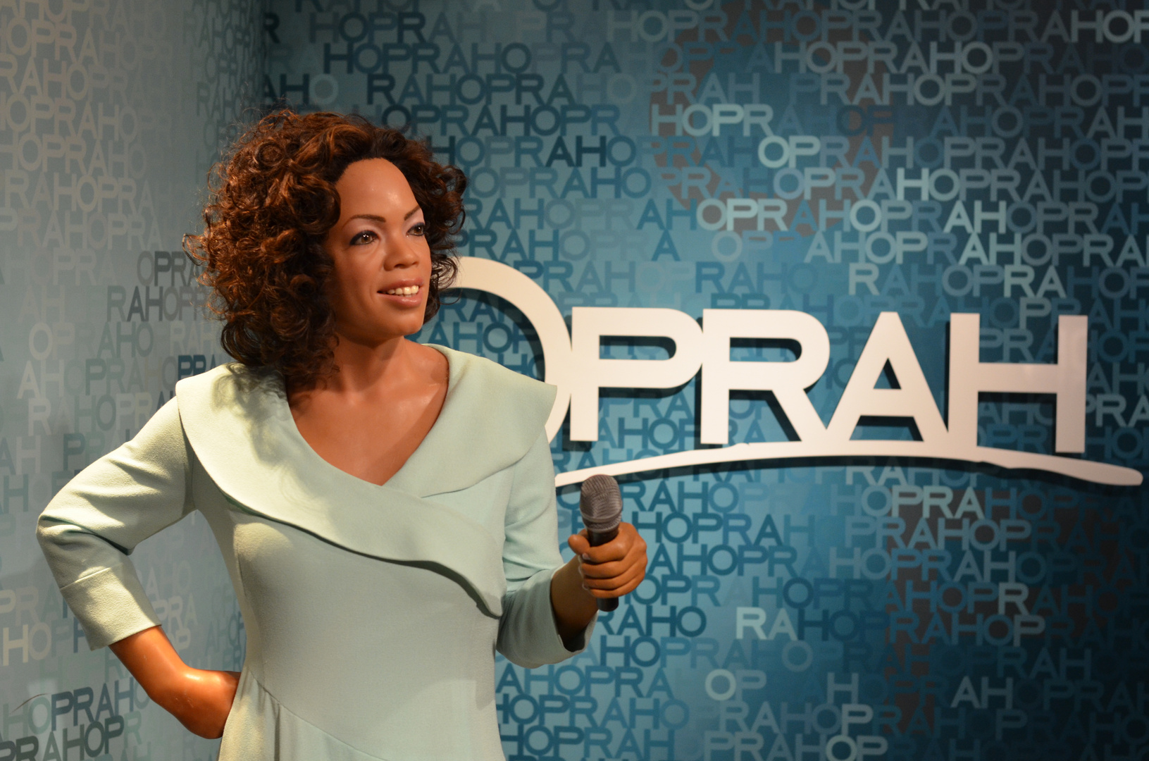 Oprah- Wachsfigur im Madam tussauds (Amsterdam)