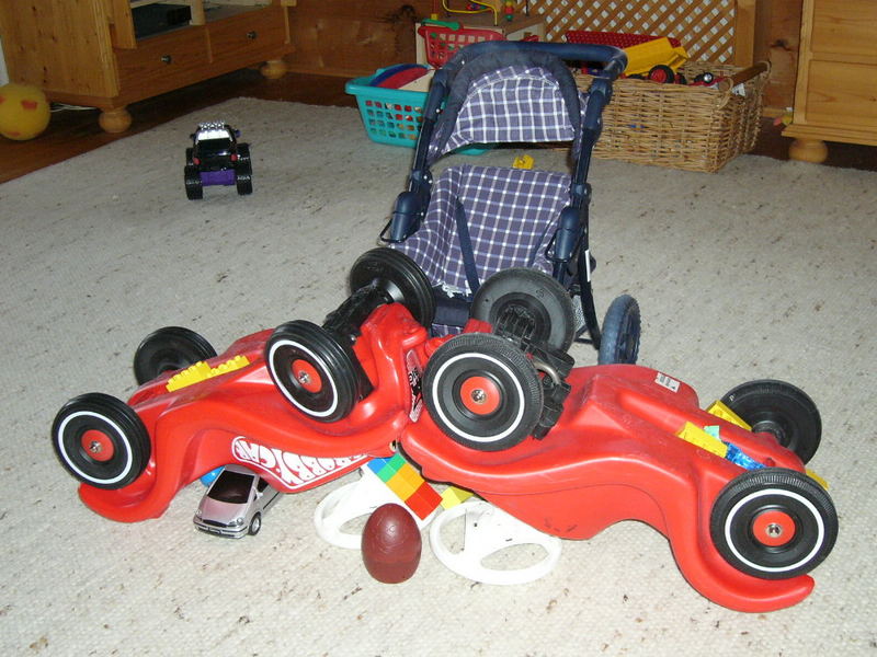 ops....ein Crash im Kinderzimmer