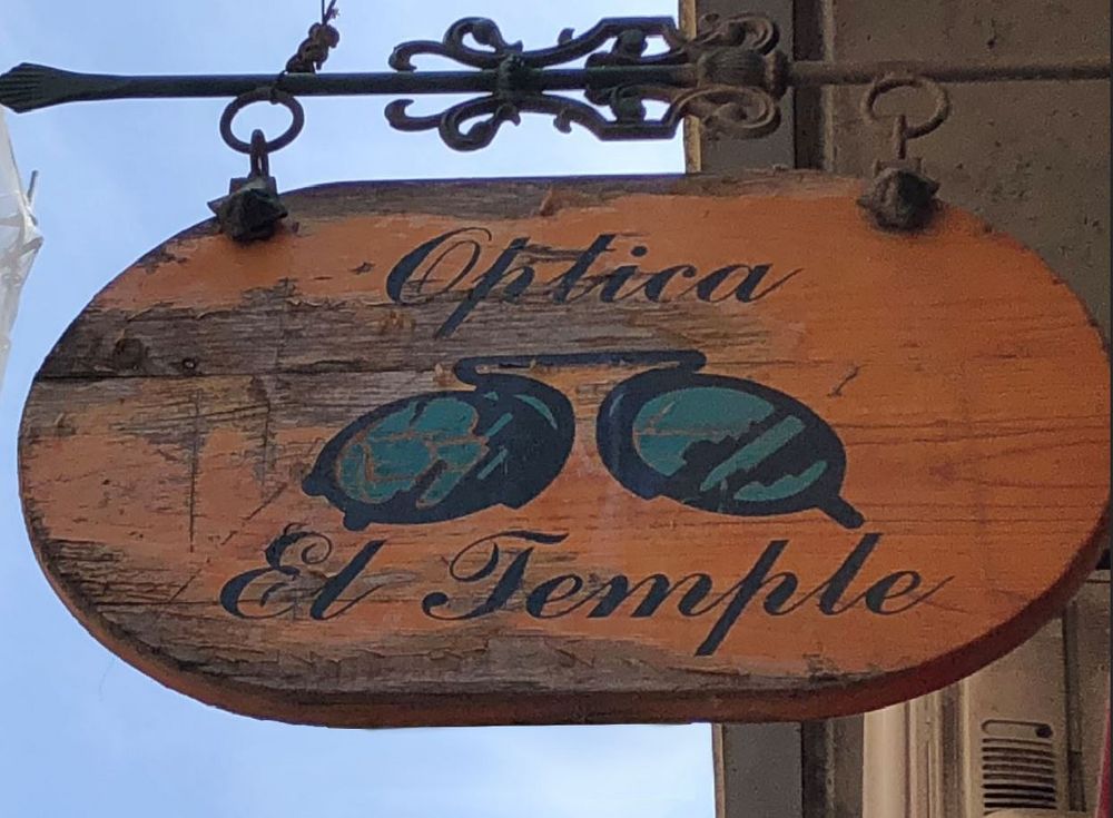 Optica El Temple Zaragoza - july 2019