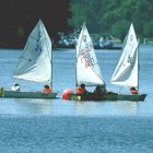 Optimisten am Baldeneysee.