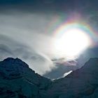 Optisches Phänomen der Atmosphäre: ein Halo!   -  Halo lumineux...