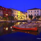 "Ora blu al porto vecchio di Lazise"